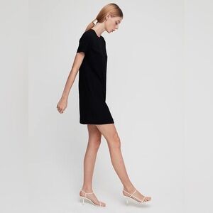 Babaton Aritzia Patricio Dress Black Shift Dress Size 2